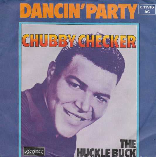 Chubby Checker - Dancin' party / The huckle buck (Duitse uitgave)