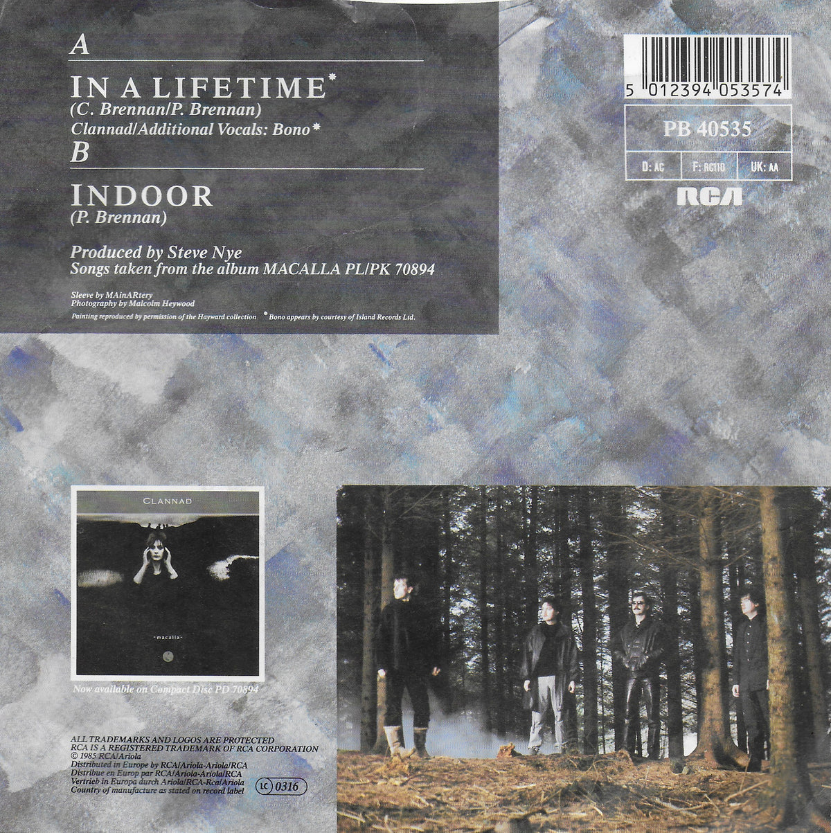 Clannad - In a lifetime (Engelse uitgave)