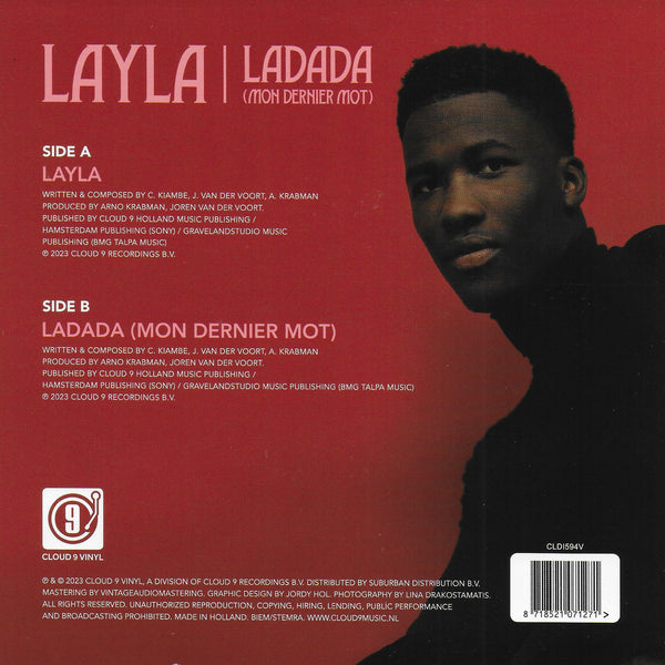 Claude - Layla / Ladada (mon dernier mot) (Limited edition, gold vinyl)
