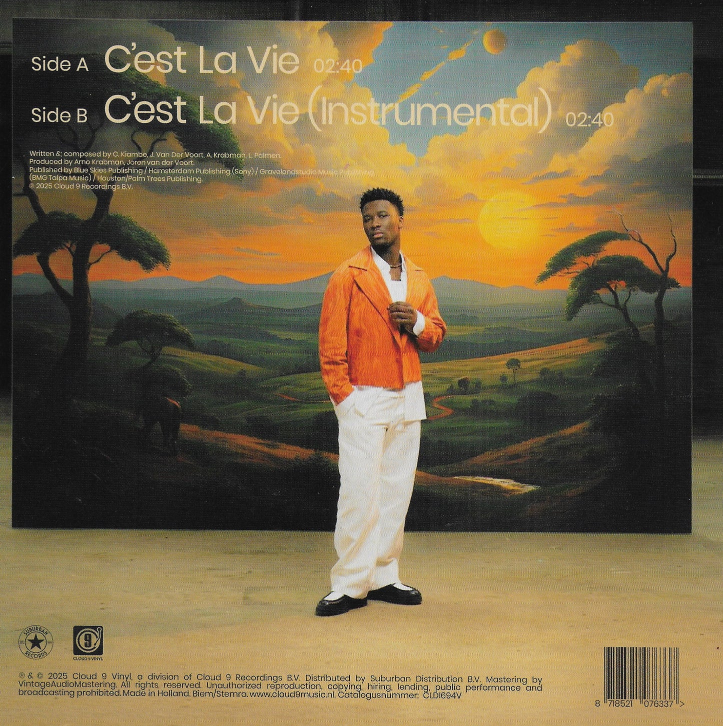 Claude - C'est la vie (Yellow vinyl)