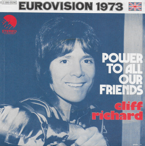 Cliff Richard - Power to all our friends (Franse uitgave)