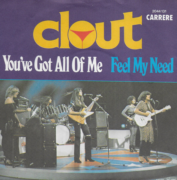 Clout - You've got all of me (Duitse uitgave)