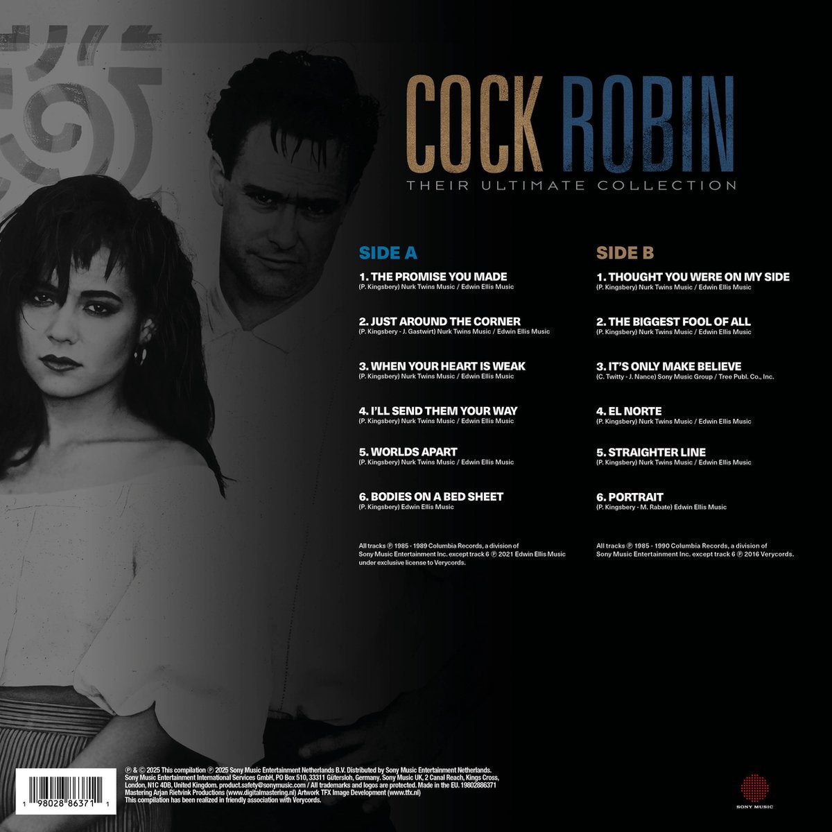 Cock Robin - Their Ultimate Collection (LP)