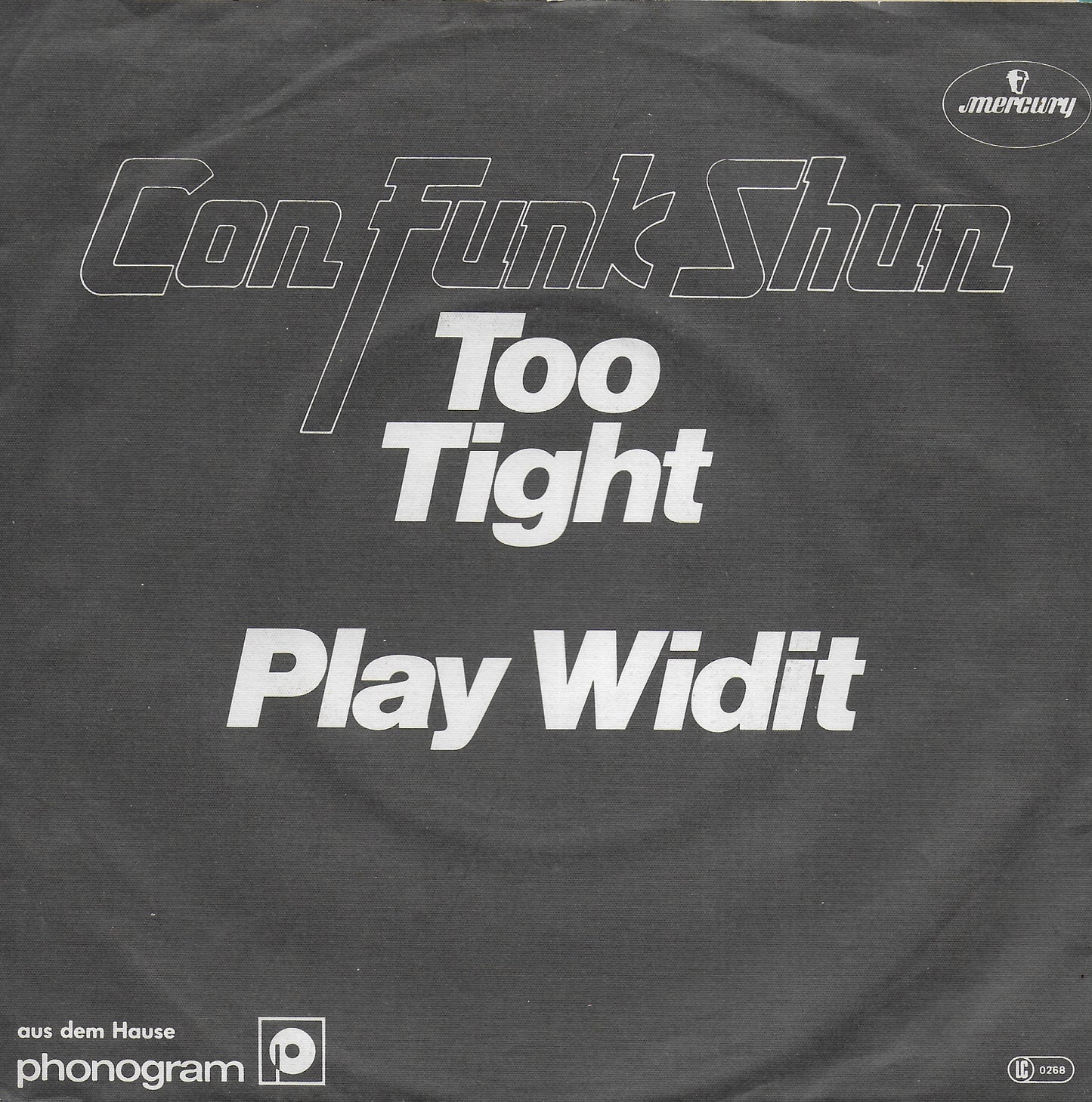 Con Funk Shun - Too tight (Duitse uitgave)