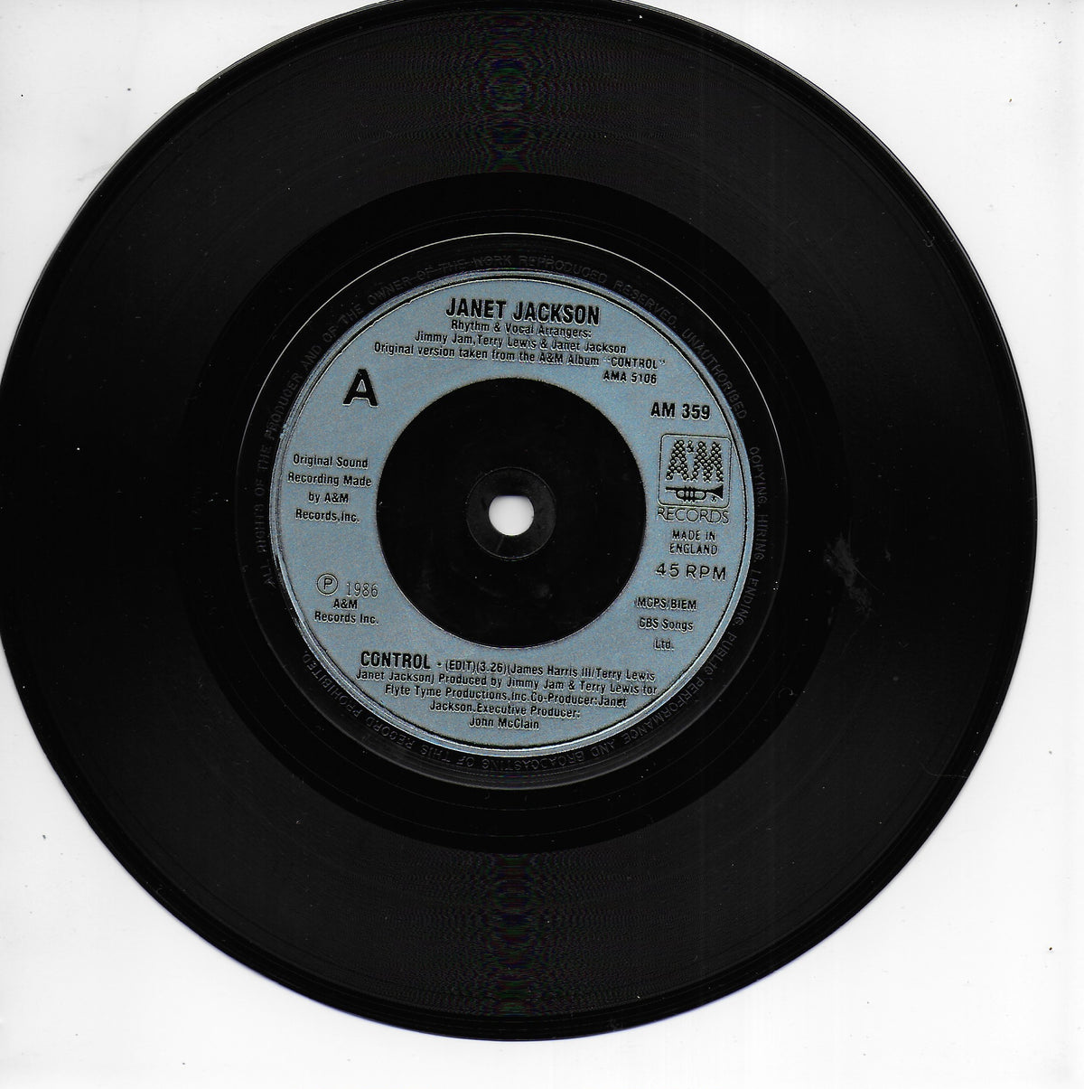 Janet Jackson - Control (Engelse uitgave)