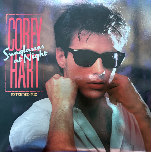 Corey Hart - Sunglasses at night (Florescent yellow vinyl) (12" Maxi Single)