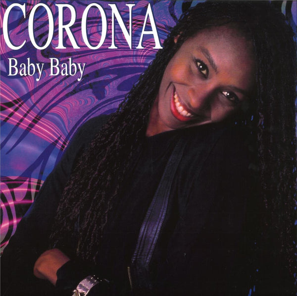 Corona - Baby Baby (Purple marbled vinyl) (12" Maxi Single)