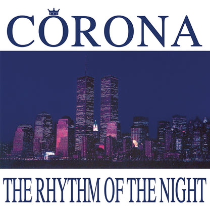 Corona - The rhythm of the night (Blue vinyl) (12" Maxi Single)
