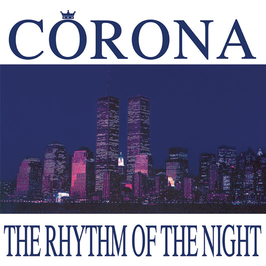 Corona - The rhythm of the night (Blue vinyl) (12" Maxi Single)