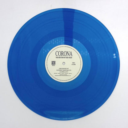 Corona - The rhythm of the night (Blue vinyl) (12" Maxi Single)