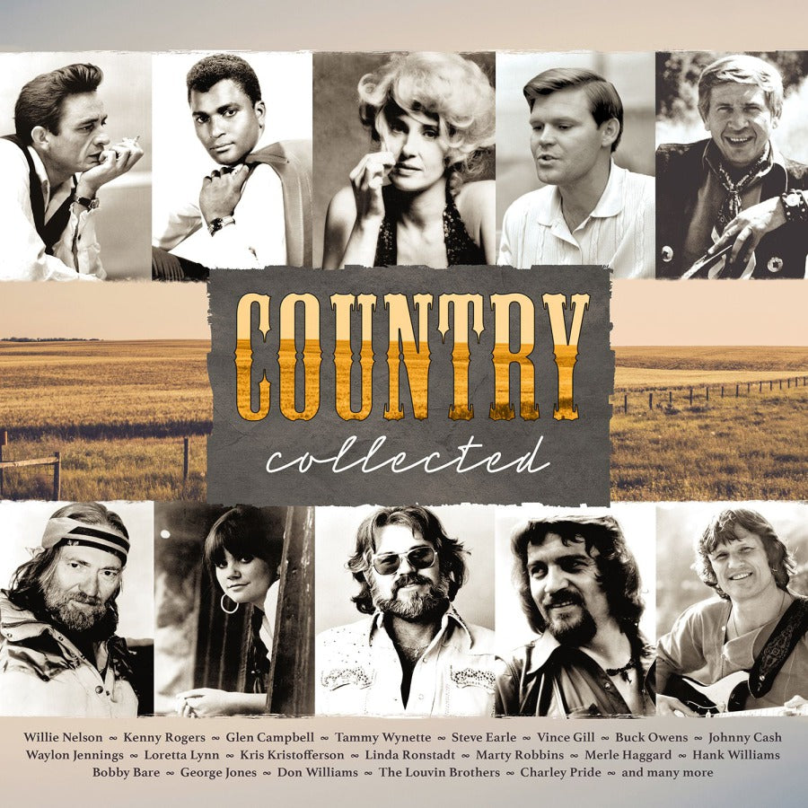 Various - Country Collected (Limited edition, clear vinyl) (2LP)