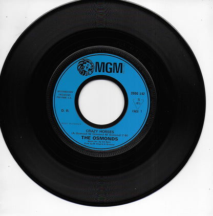 The Osmonds - Crazy horses (Franse uitgave)