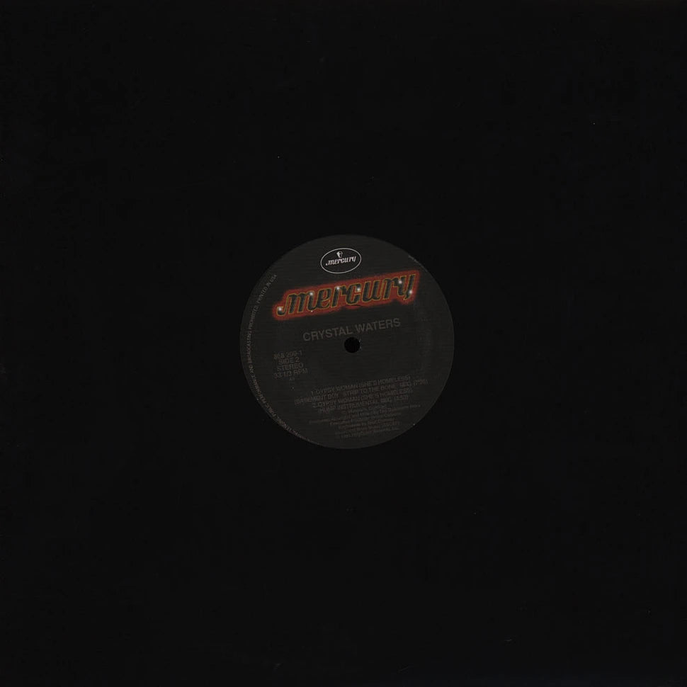 Crystal Waters - Gypsy woman (She's homeless) (12" Maxi Single)