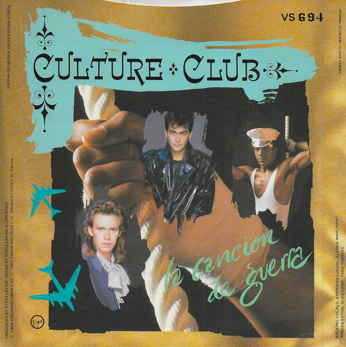 Culture Club - The war song (Engelse uitgave)