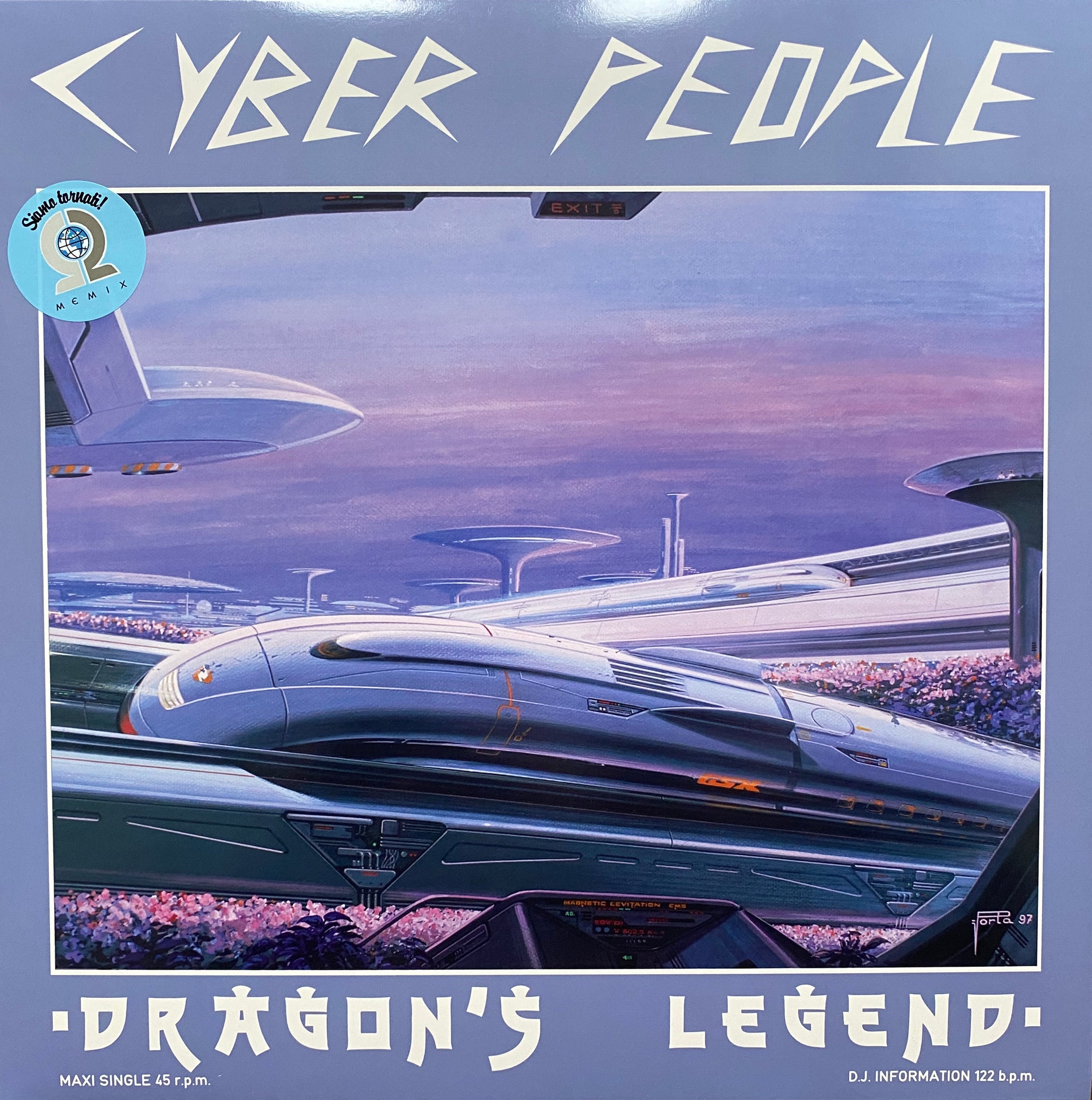 Cyber People - Dragon's legend (12" Maxi Single)