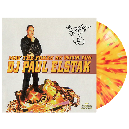 DJ Paul Elstak - May The Forze Be With You (Translucent yellow, fluor green, white & red splattered vinyl) (LP)