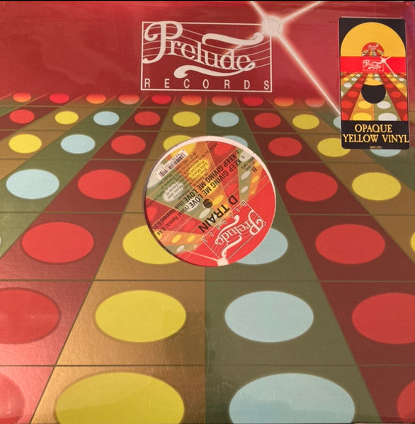 D Train - Keep giving me love (Florescent opaque yellow vinyl) (12" Maxi Single)