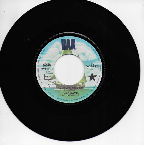 Cozy Powell - Dance with the devil (Duitse uitgave)
