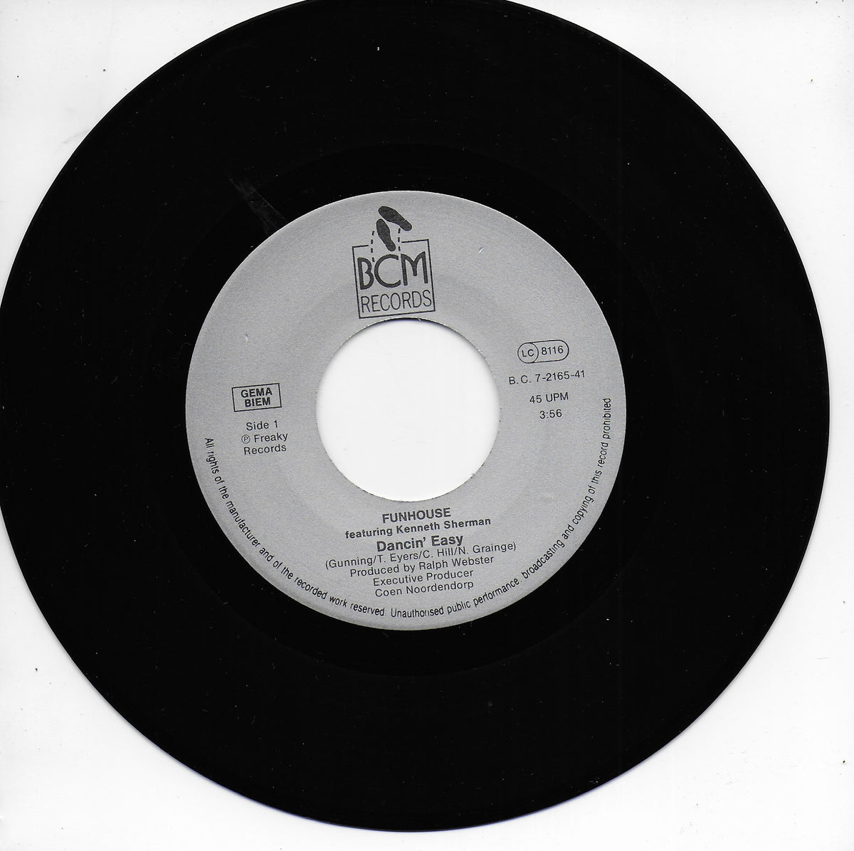 Funhouse - Dancin' easy (Duitse uitgave)