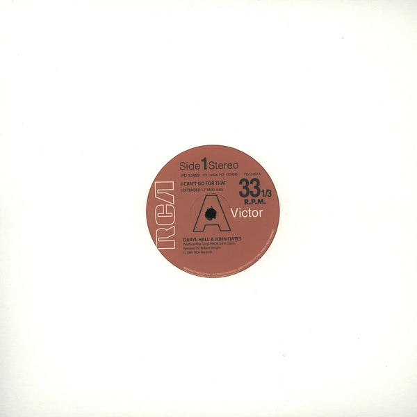 Daryl Hall & John Oates - I can't go for that (12" Maxi Single)