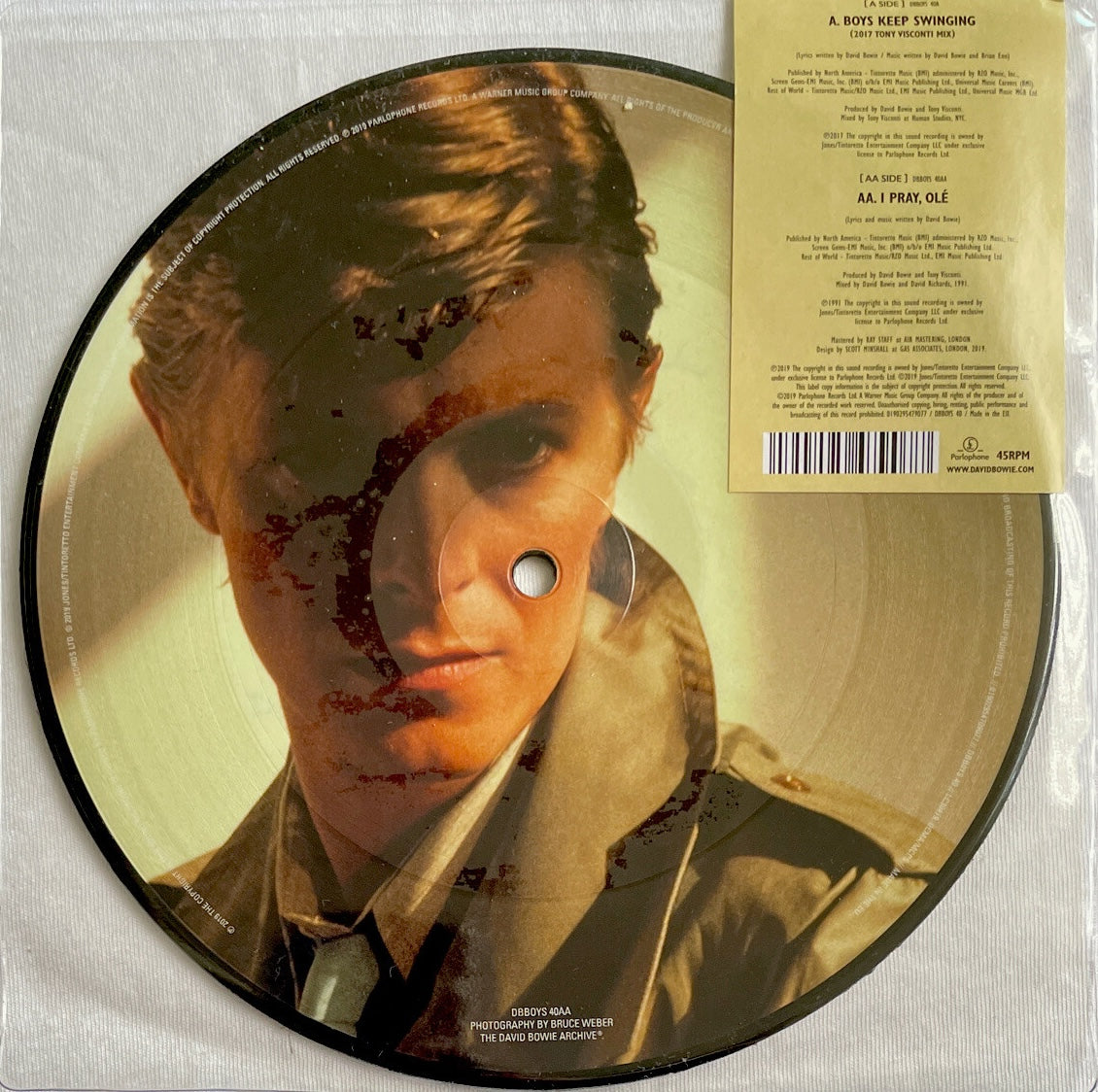David Bowie - Boys keep swinging (40th Anniversary Picture Disc)