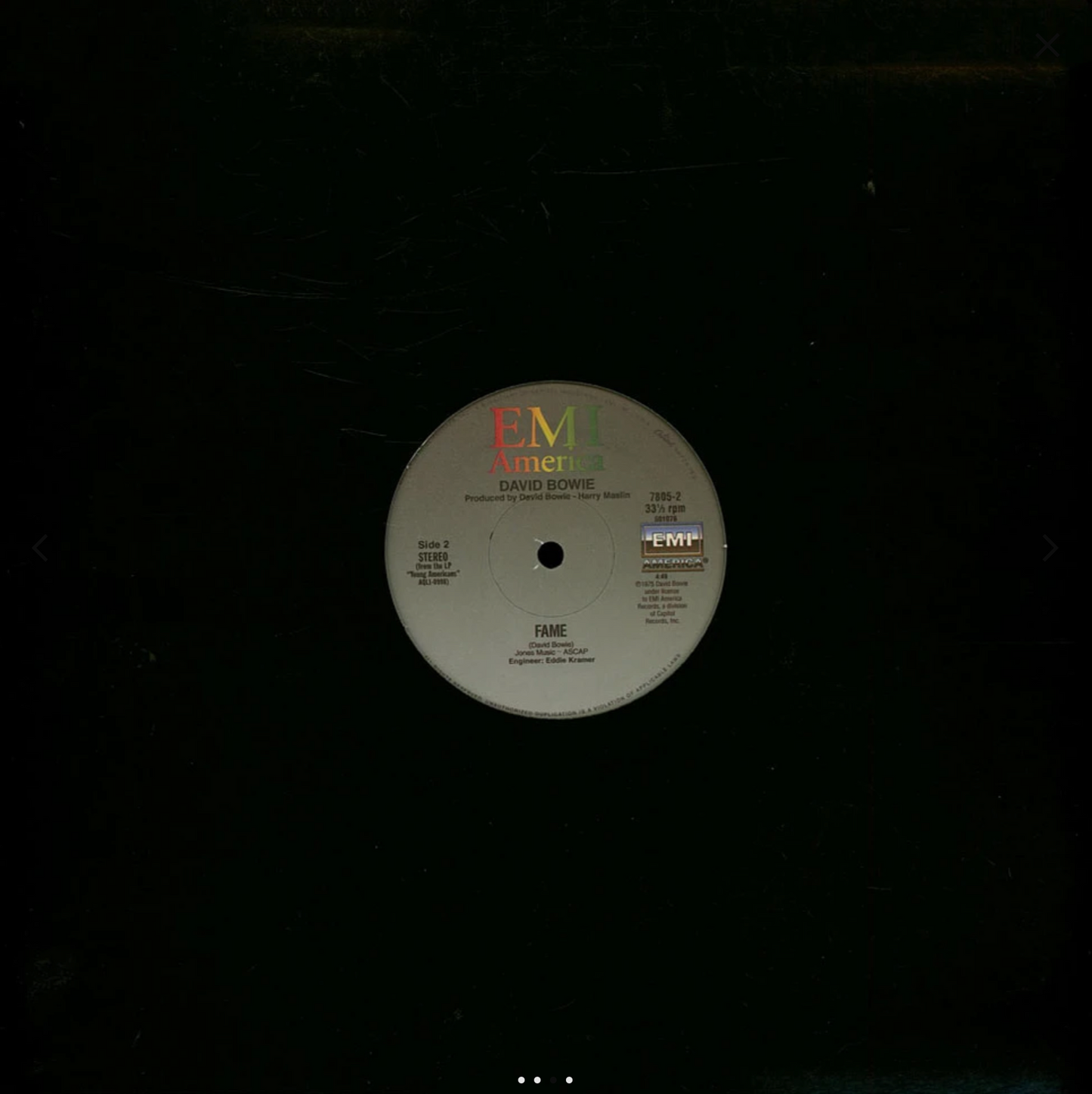 David Bowie - Let's dance / Fame (12" Maxi Single)