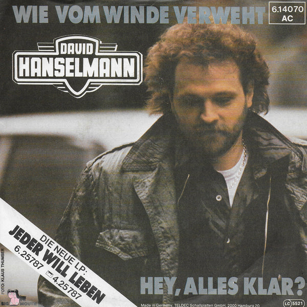 David Hanselmann - Wie vom winde verweht