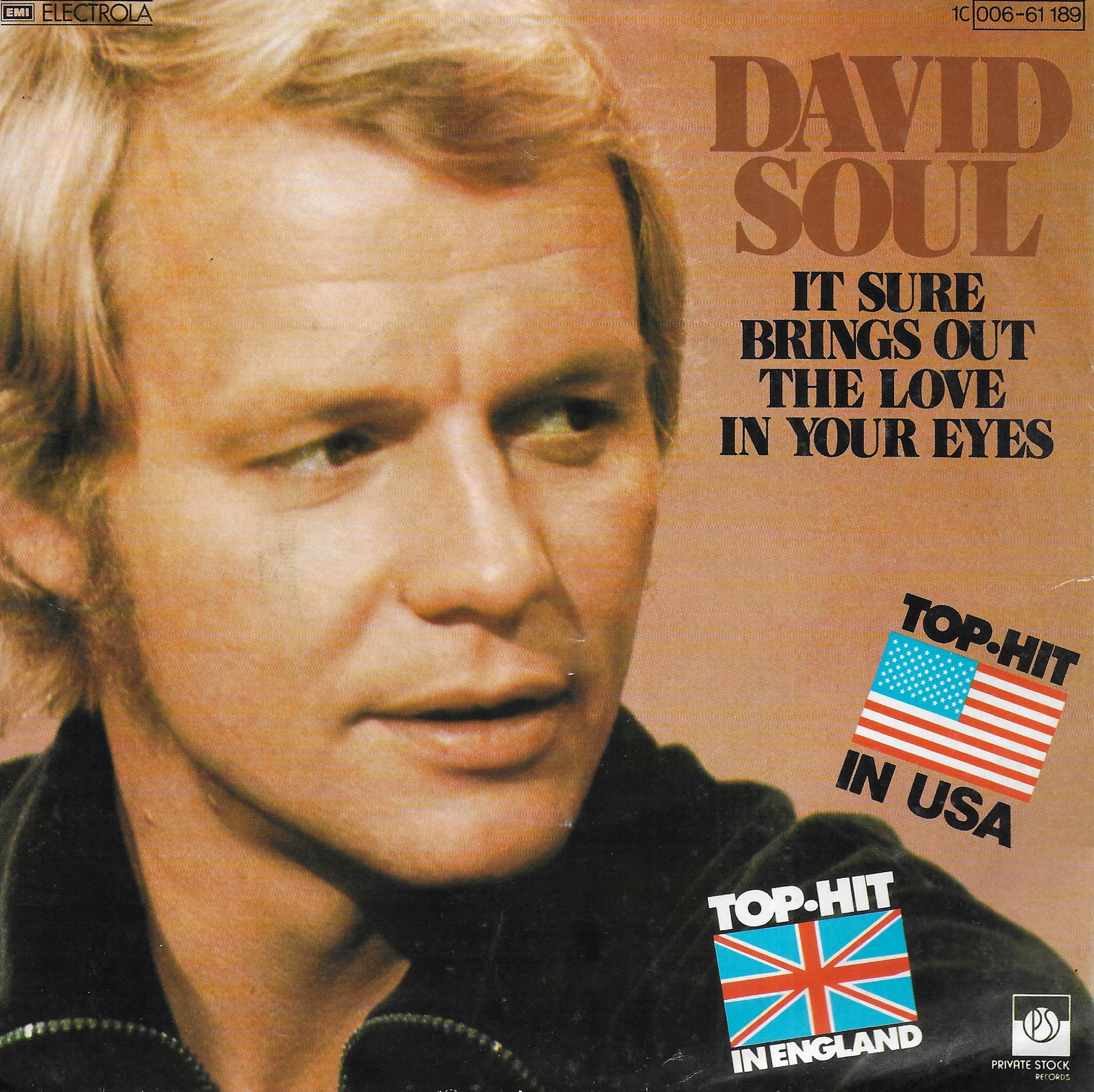 David Soul - It sure brings out the love in your eyes (Duitse uitgave)