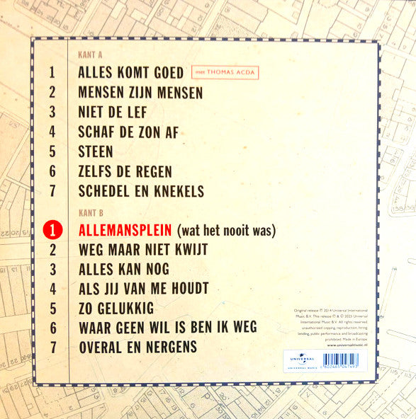 De Dijk - Allemansplein (LP)