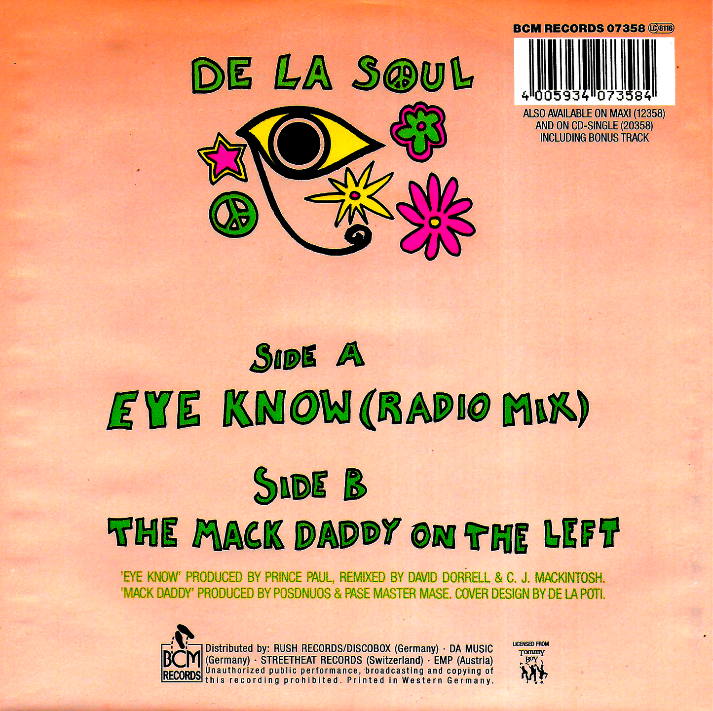 De La Soul - Eye know