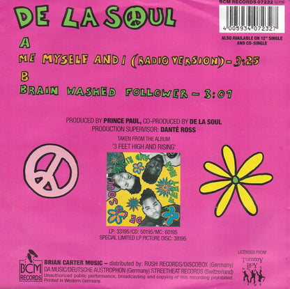 De La Soul - Me Myself and I (met prijssticker op de hoes)