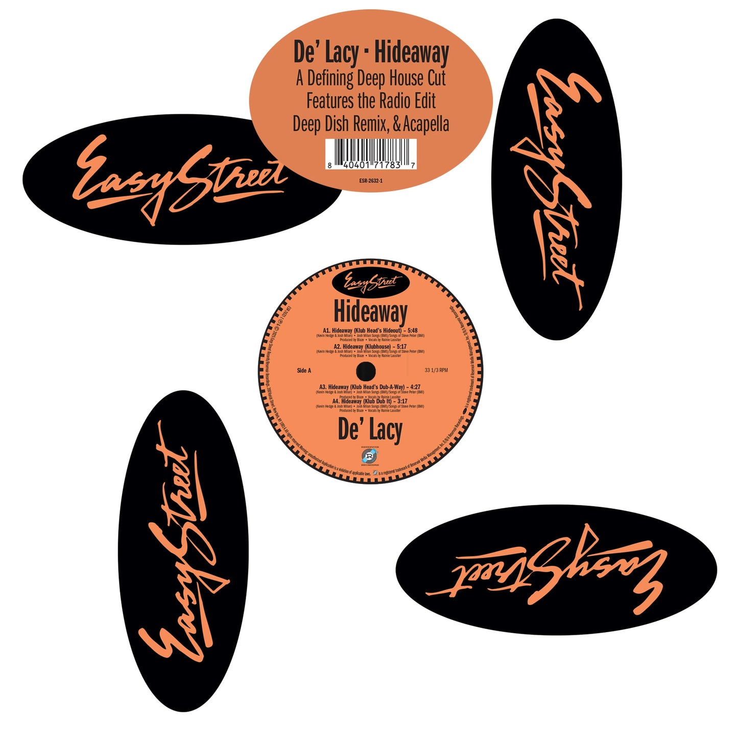 De'Lacy - Hideaway (12" Maxi Single)