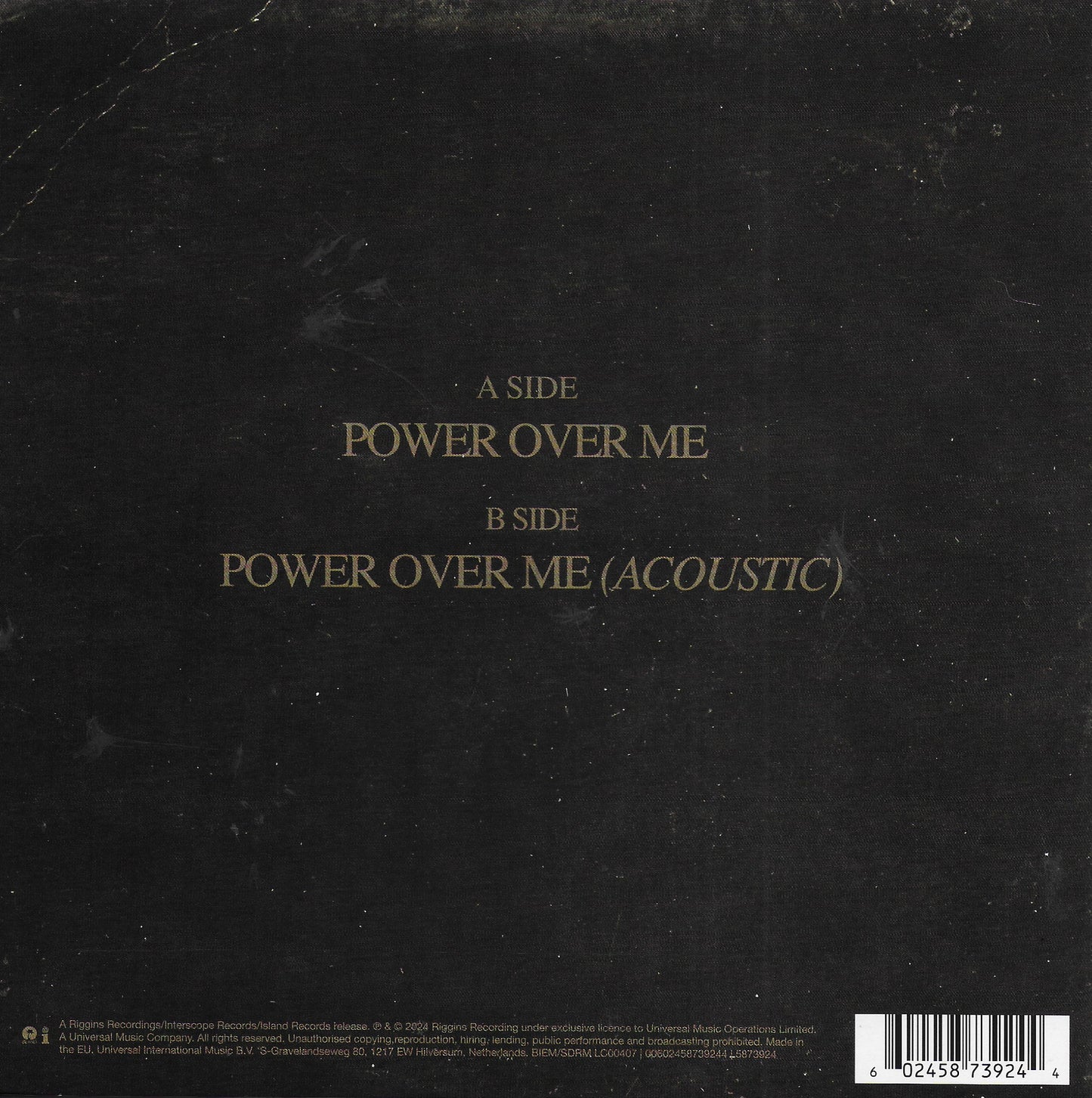 Dermot Kennedy - Power over me (5th Anniversary, clear vinyl)