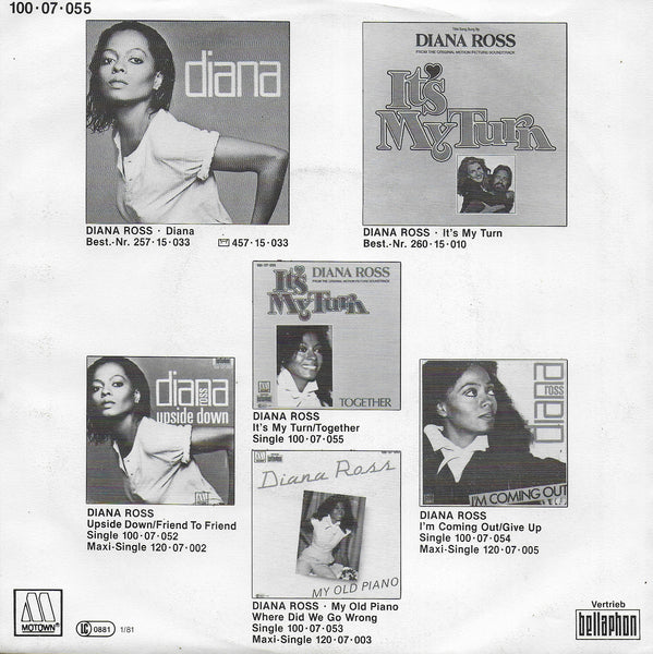 Diana Ross - It's my turn (Duitse uitgave)