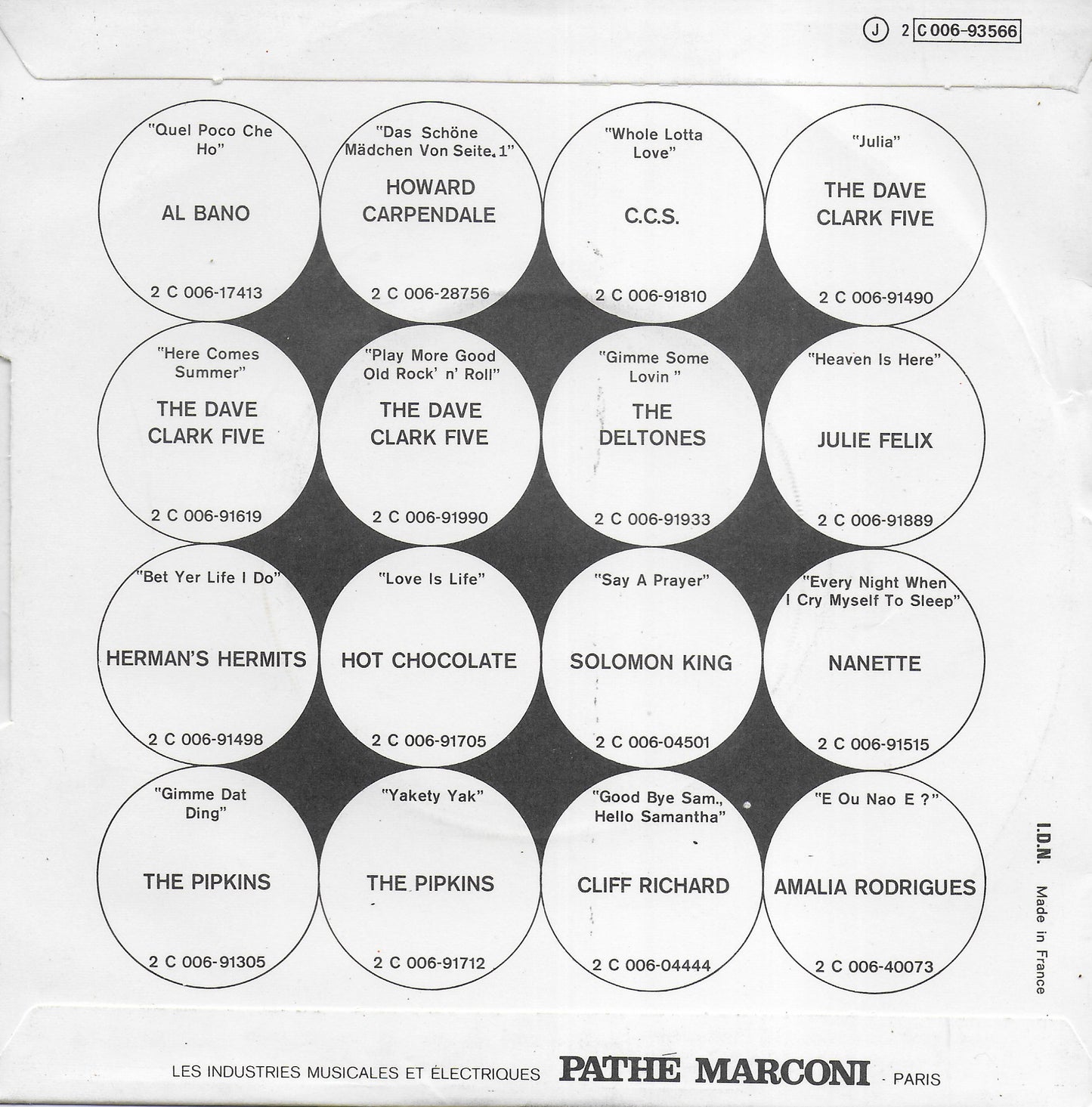 Dizzy Man's Band - A matter of facts (Franse uitgave)