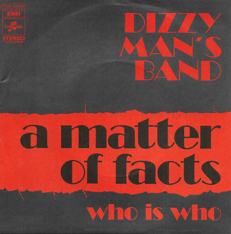 Dizzy Man's Band - A matter of facts (Franse uitgave)