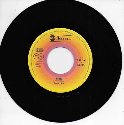 Tommy Roe - Dizzy / Heather honey (Duitse uitgave)