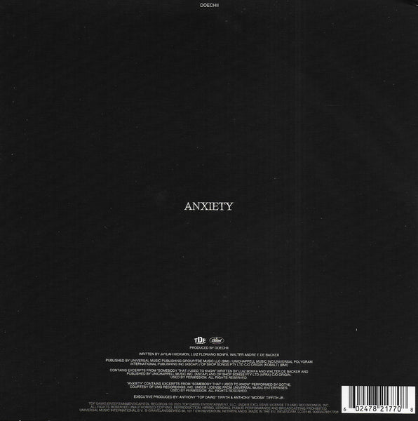 Doechii - Anxiety (Silver vinyl)