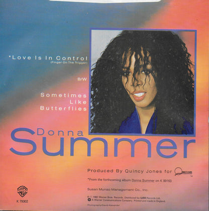 Donna Summer - Love is in control (finger on the trigger) (Engelse uitgave)