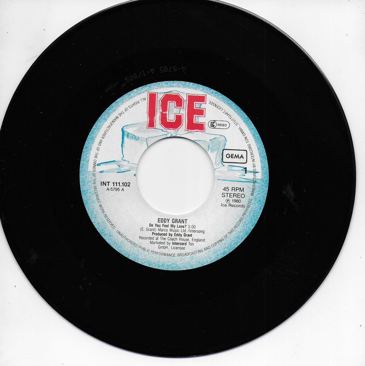 Eddy Grant - Do you feel my love (Duitse uitgave)