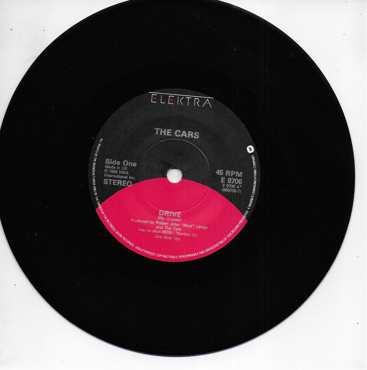 The Cars - Drive (Engelse uitgave)