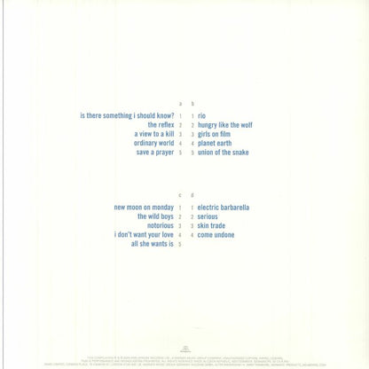 Duran Duran - Greatest (2LP)