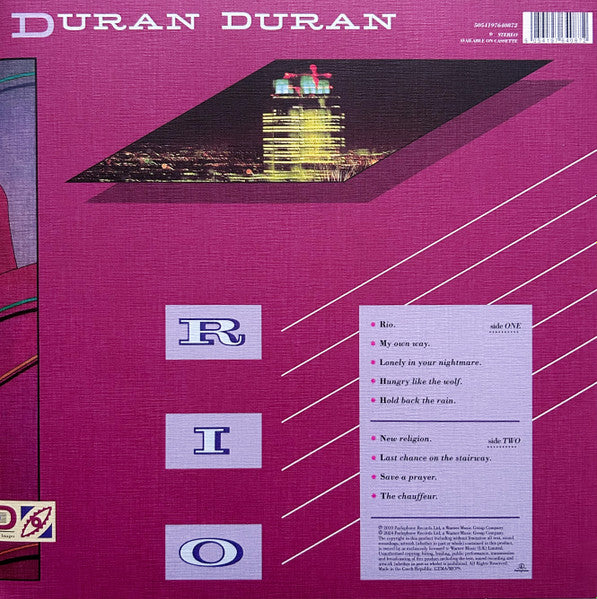 Duran Duran - Rio (LP)