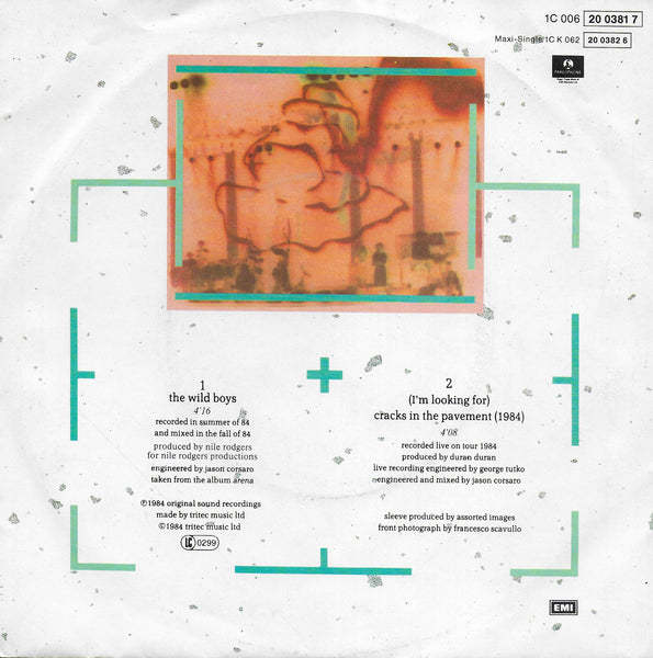 Duran Duran - The wild boys (Europese uitgave)