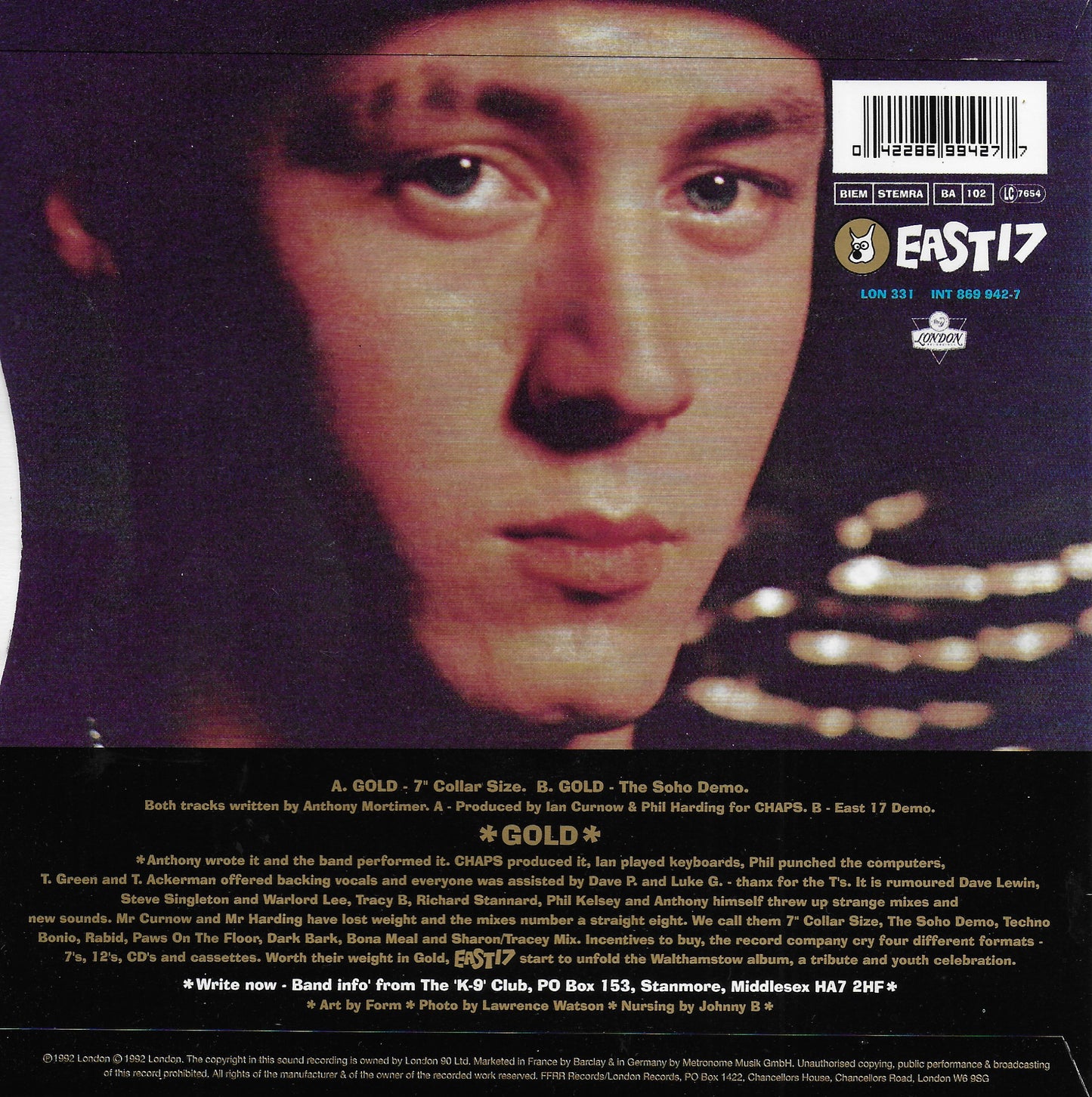 East 17 - Gold (Engelse uitgave)