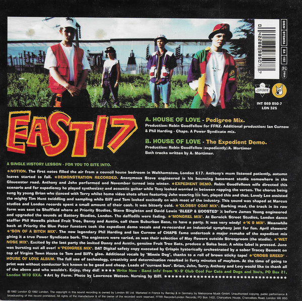 East 17 - House of love