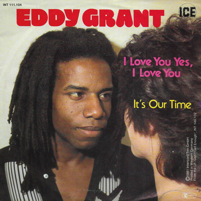 Eddy Grant - I love you yes, I love you (Duitse uitgave)