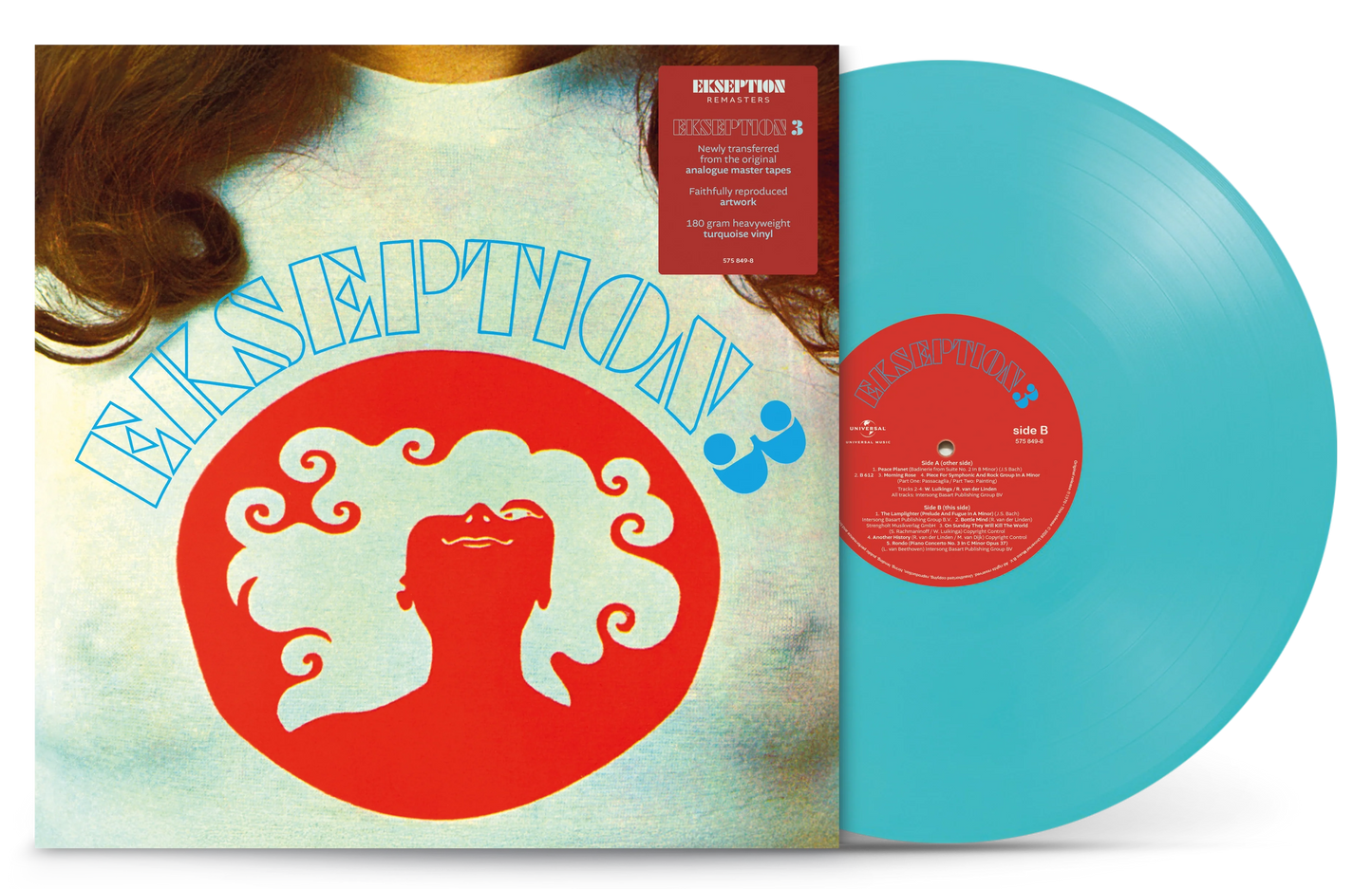 Ekseption - Ekseption 3 (Turquoise vinyl) (LP)