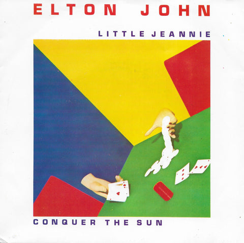 Elton John - Little Jeanie (Belgische uitgave)