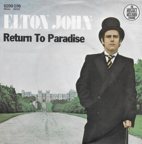 Elton John - Return to paradise / Song for Guy (Duitse uitgave)